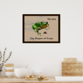 Va'era - Kikkers Poster (Keuken)