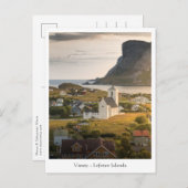 Værøy Briefkaart (Voorkant / Achterkant)