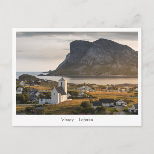 Værøy Lofoten Noorwegen Briefkaart