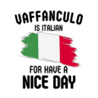Vaffanculo is italiaans voor een mooie dag, Italia