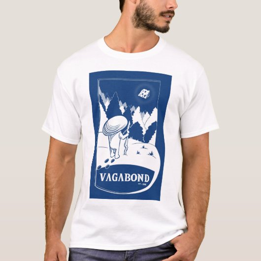 Vagabond Blues T-shirt (Voorkant)