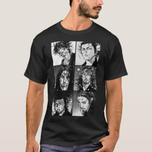 Vagabond Manga Gezichten T-shirt