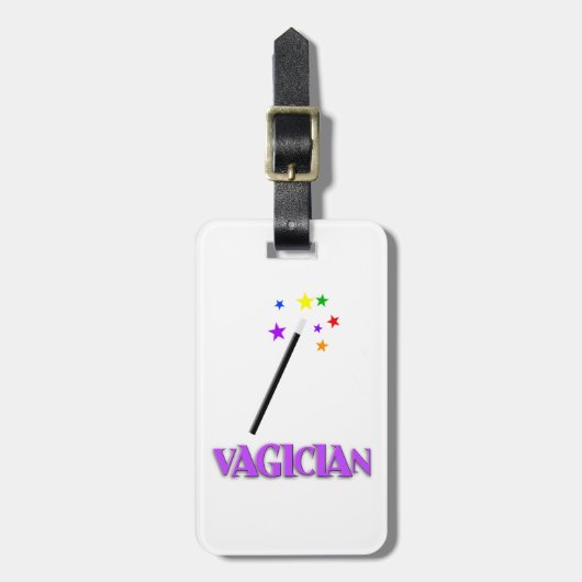 Vagiciër Bagagelabel (Voorkant verticaal)