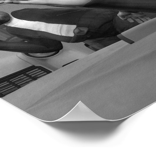 Vague À La Caméra - Petite Affiche (Coin)