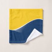 vague Abstraite, moderne, simple, design élégant (Gant de toilette)