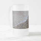 Vague Ashore Peinture Frosted Mug (Devant gauche)