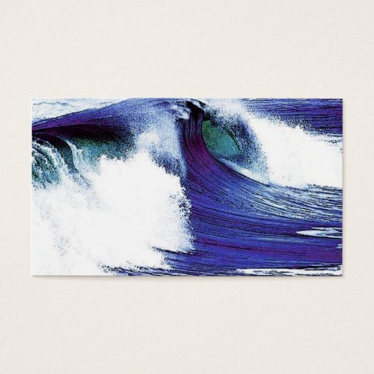 Vague bleue (Devant)