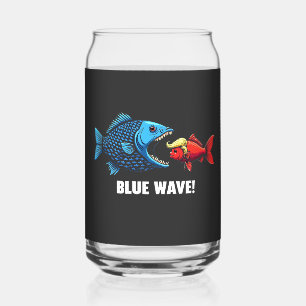 Vague bleue Kamala Harris Walz Élection de poisson