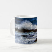 Vague Cassante Sur Mug De Formation Rock (Devant gauche)