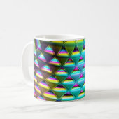 Vague chromatique Art 1A Mug (Devant gauche)