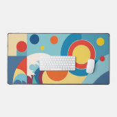 Vague de l'océan au lever du soleil (Clavier et souris)