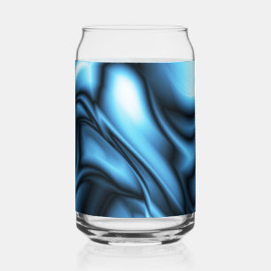 Vague de soie bleue