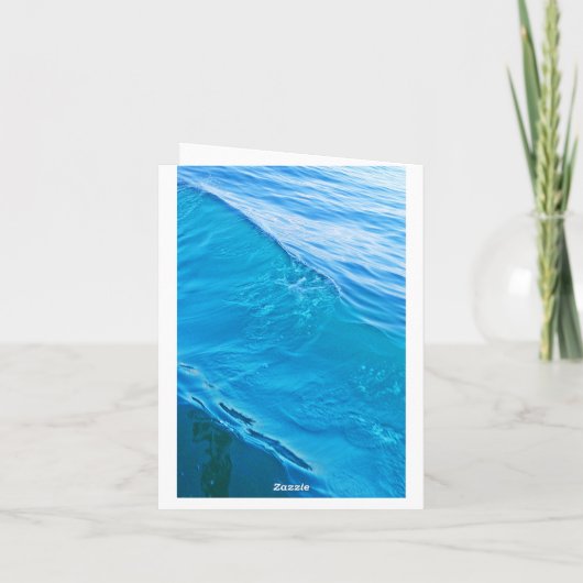 vague d'eau bleue (Dos)