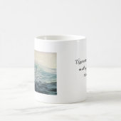 Vague douce Apprécier la beauté de la nature Mug (Centre)