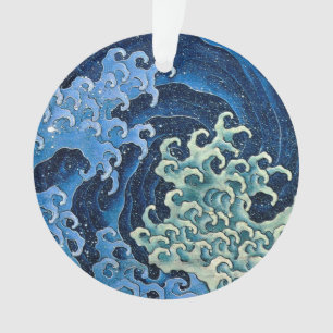 Vague féminine de Hokusai Océan Vintage