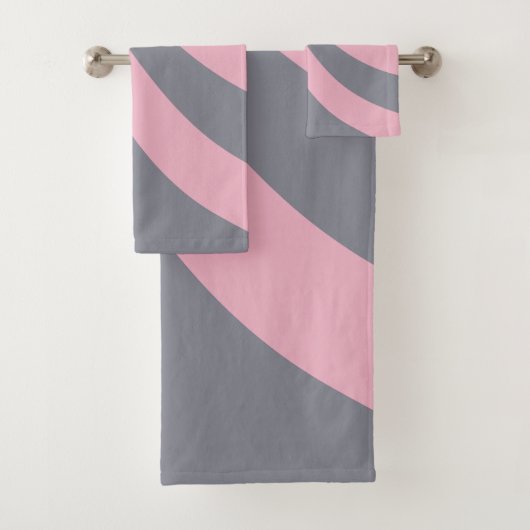 Vague grise et rose (En situation)