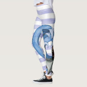 Vague nautique et Leggings Ancres (Gauche)