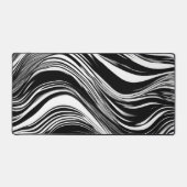 Vague noire et blanche Abstraite (Recto)