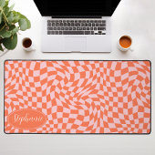 Vague rétro : Panneau de contrôle orange moderne