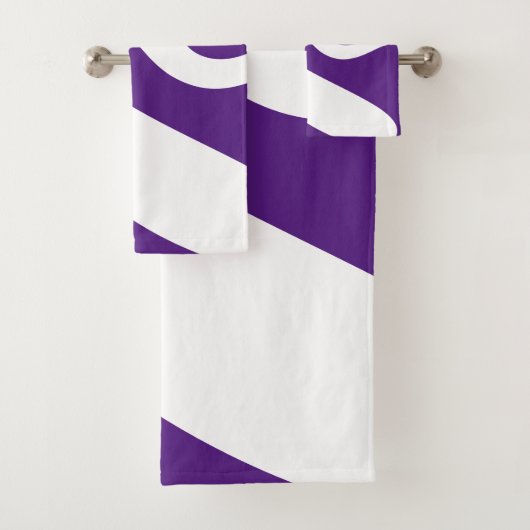 Vague royale violet blanc (En situation)