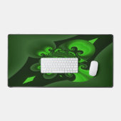 Vague Spirale Vert Foncé Et Lime (Clavier et souris)