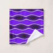 Vague violette (Gant de toilette)