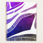 Vague violette et blanche (Devant)