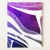 Vague violette et blanche (Dos)