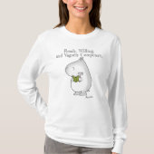 Vaguely competent Hippo door Sandra Boynton T-shirt (Voorkant)