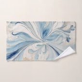 Vagues Abstraites 3 serviettes de bain (Serviette à main)