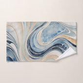 Vagues Abstraites 3 serviettes de bain (Serviette à main)