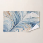 Vagues Abstraites 4 serviettes de bain (Serviette à main)