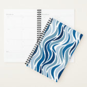 Vagues abstraites en bleu (Devant avec enveloppe)