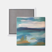 Vagues Abstraites - Magnet (Recto/Verso)