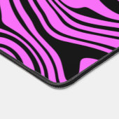 Vagues Abstraites violet noir Design Couleurs pers (Coin)