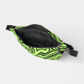 Vagues Black Neon Green Fanny Pack - Choisir les c (Ouvrir)