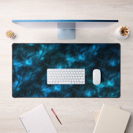 Vagues bleu foncé (Bureau 1)