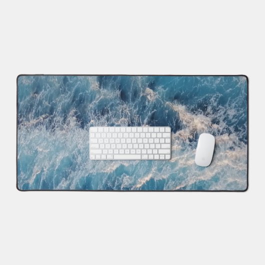 Vagues bleu océan (Clavier et souris)