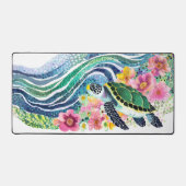 Vagues bleues et baleines joyeuses (Recto)