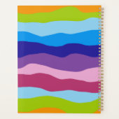 Vagues colorées avec nom (Dos)