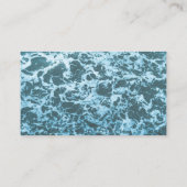 Vagues dans les Cartes de visite de l'eau (Dos)