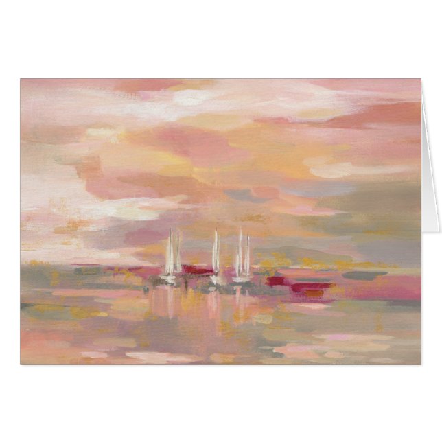 Vagues de cramoisi (Devant horizontal)