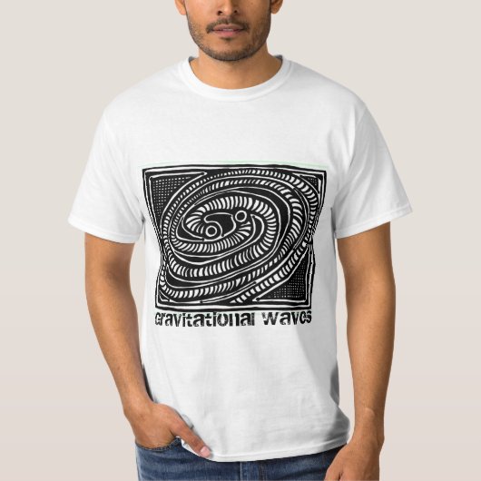 Vagues de la gravité de T-shirt de (Devant)
