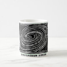 Vagues de la gravité de tasse de ParanormalPrints