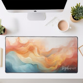 Vagues de liquide Abstrait multicolore personnalis