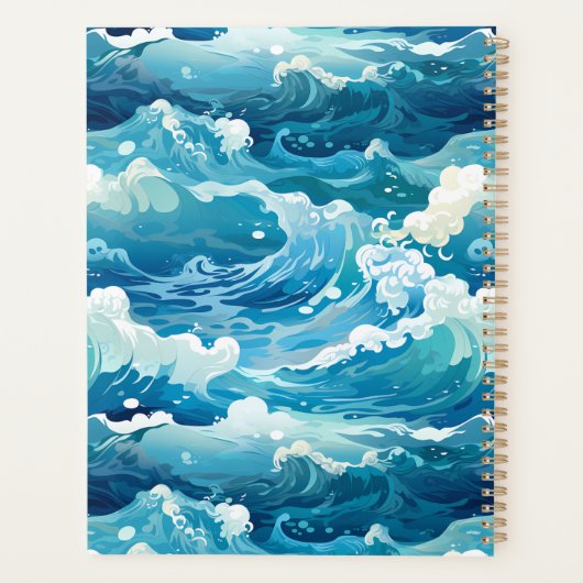 Vagues de l'océan bleu (Dos)