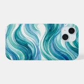 Vagues de peinture à l'eau Océan Breeze (Verso Horizontal)