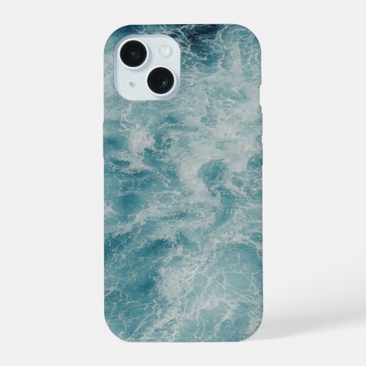Vagues de plage d'été de l'océan bleu (Verso)
