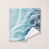 Vagues de rêve océanique turquoise douce #3 #eau # (Gant de toilette)