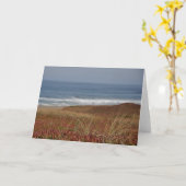 Vagues de Reyes de point - carte de voeux (Fleur jaune)